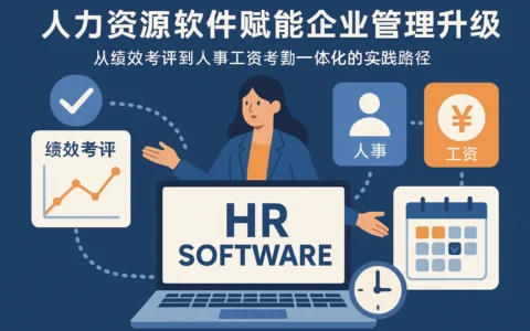 人力资源软件赋能企业管理升级：从绩效考评到人事工资考勤一体化的实践路径