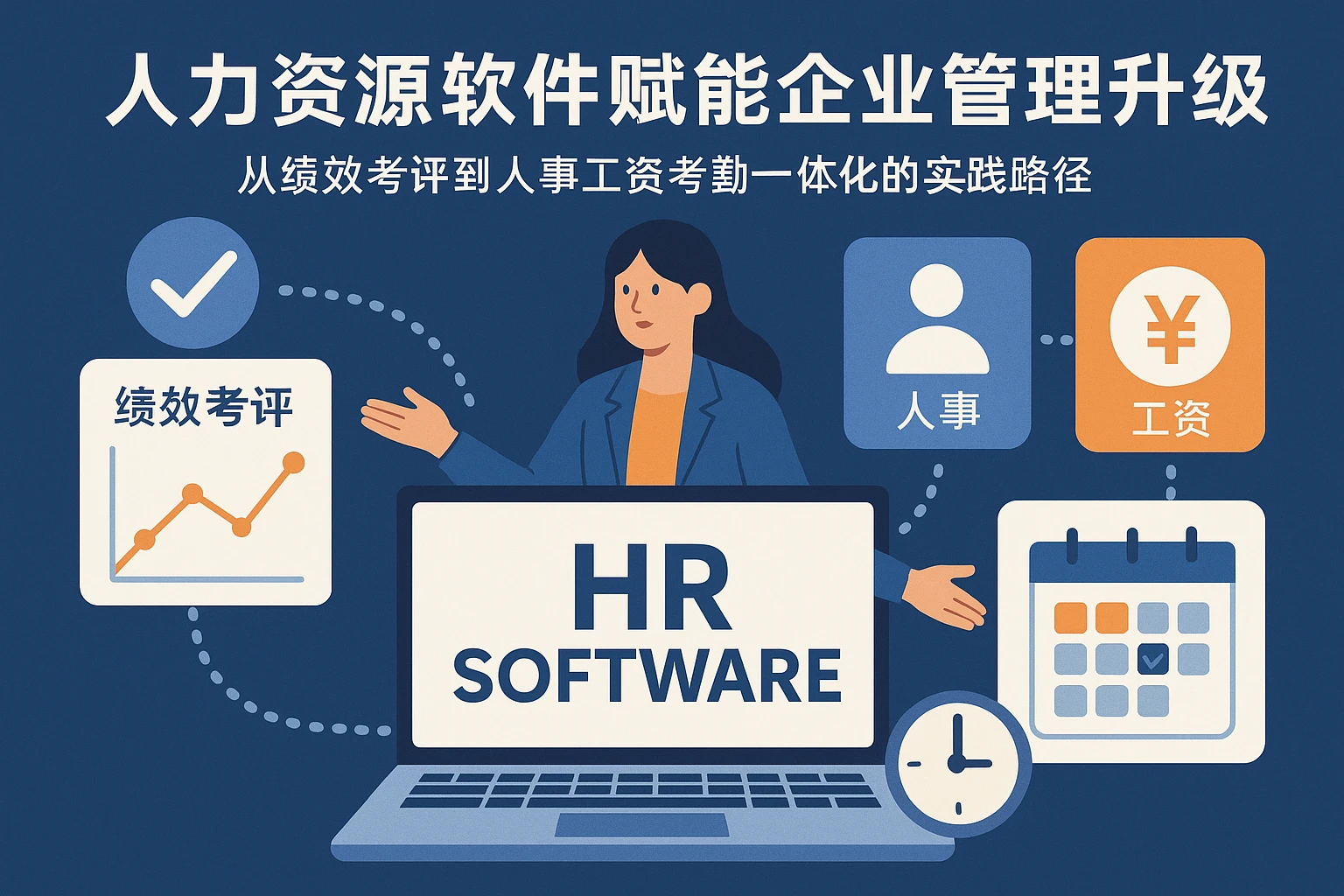 人力资源软件赋能企业管理升级：从绩效考评到人事工资考勤一体化的实践路径