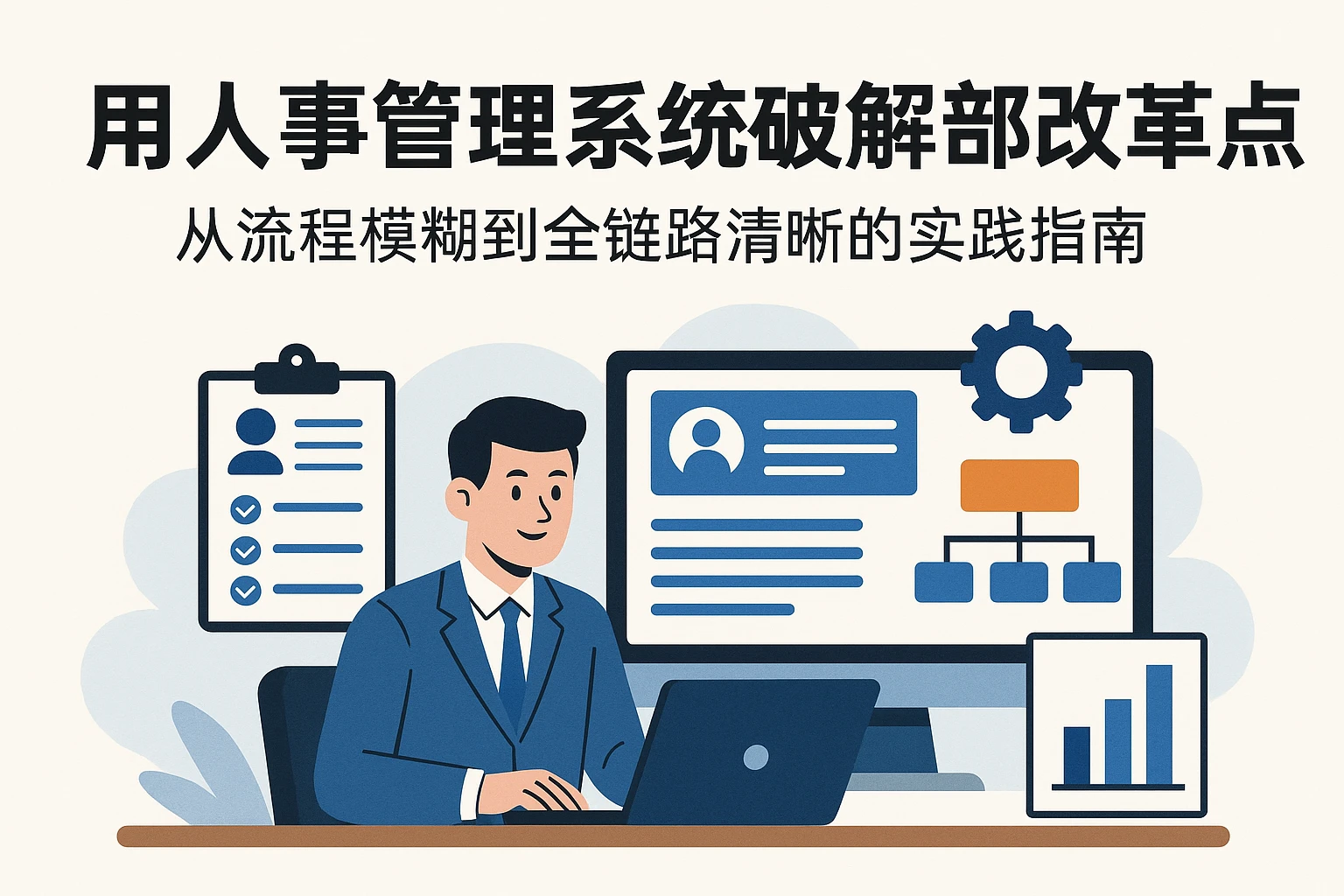 用人事管理系统破解部门改革痛点：从流程模糊到全链路清晰的实践指南