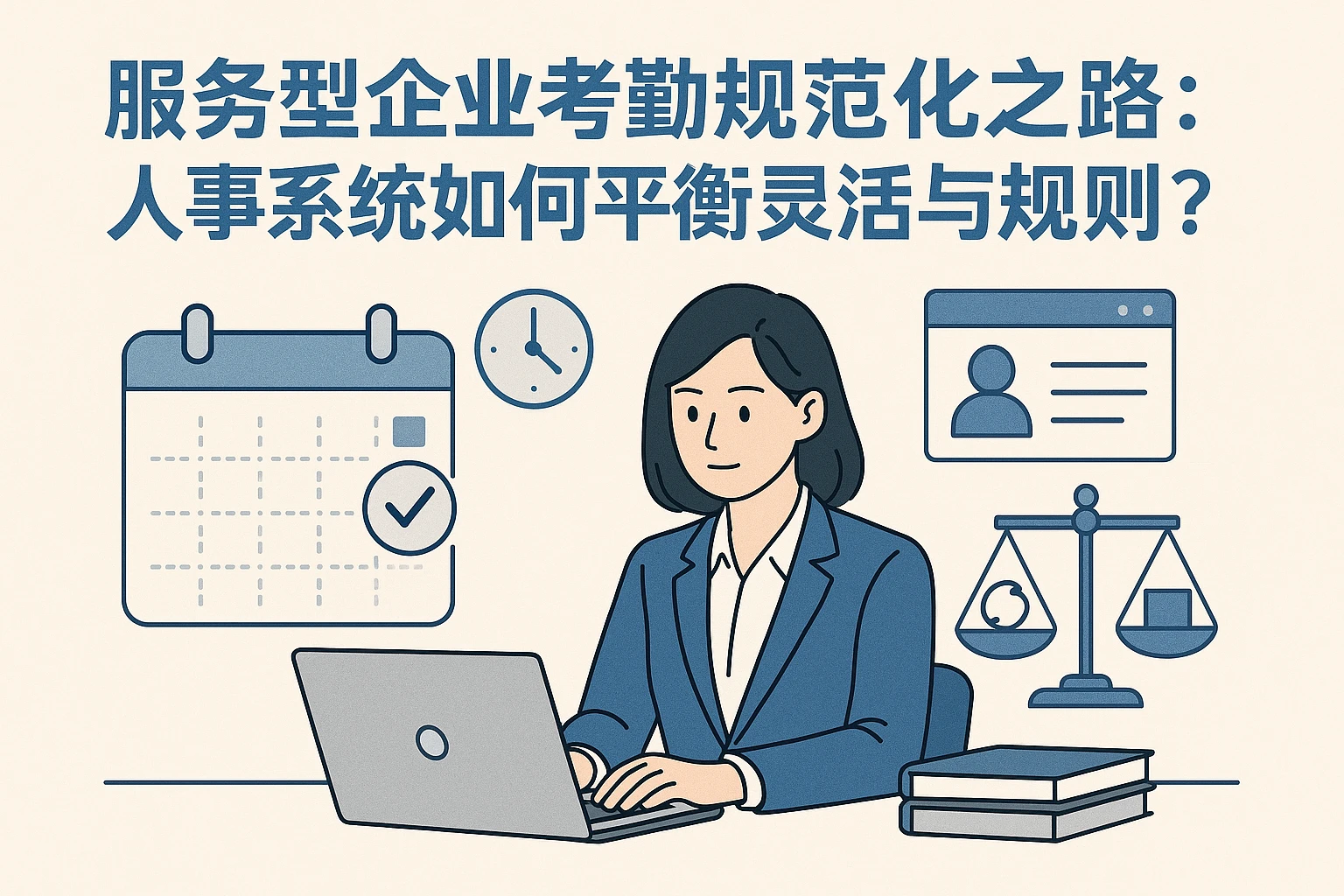 服务型企业考勤规范化之路：人事系统如何平衡灵活与规则？
