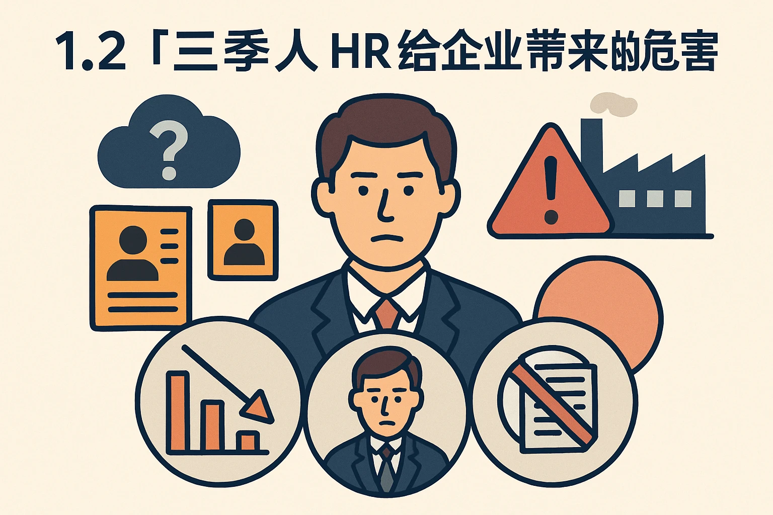 1.2 “三季人HR”给企业带来的危害