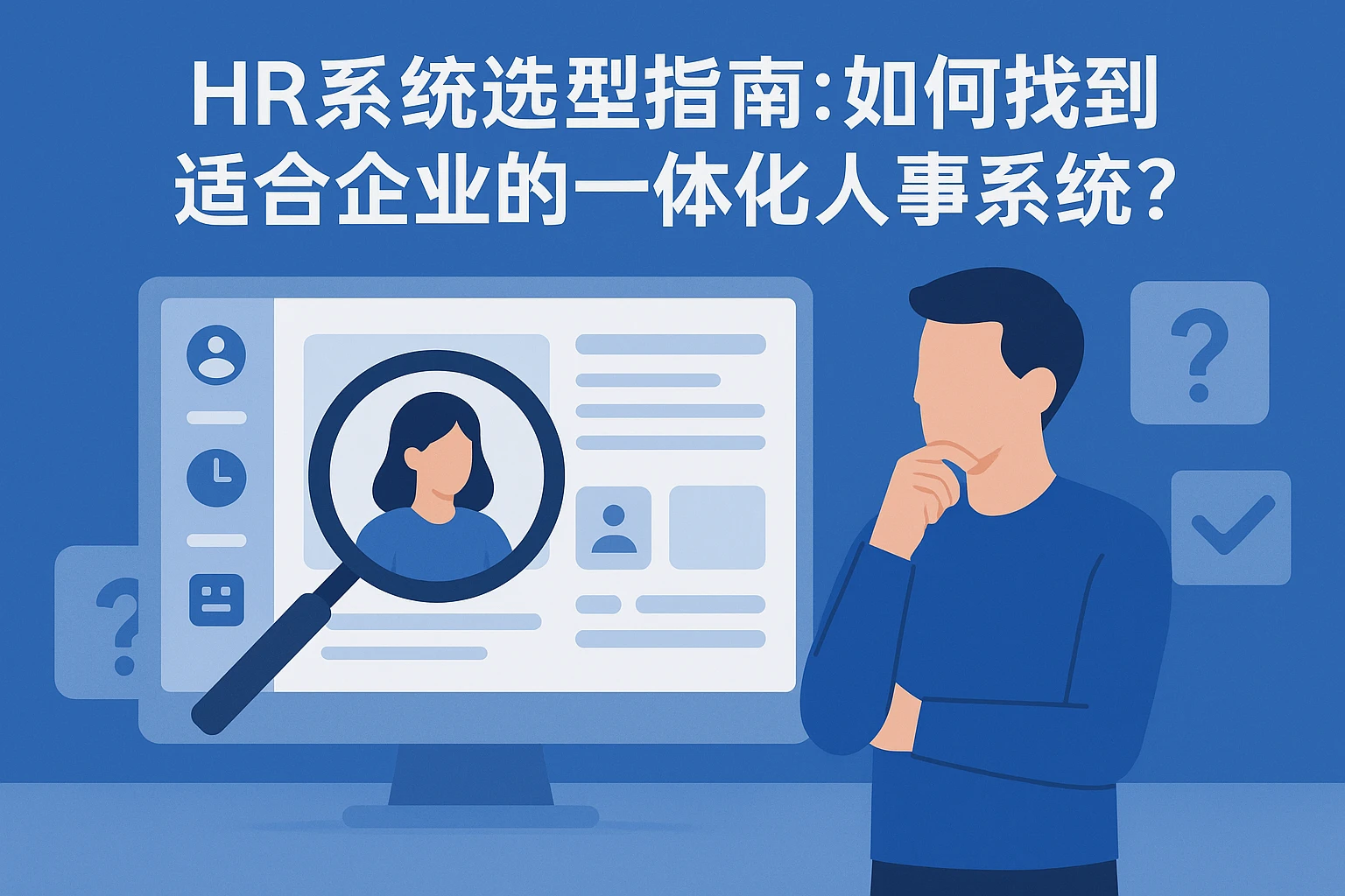 HR系统选型指南：如何找到适合企业的一体化人事系统？