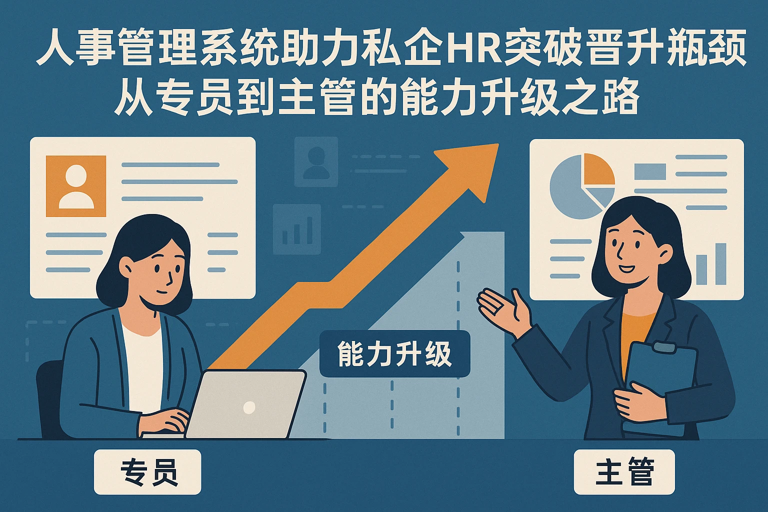 人事管理系统助力私企HR突破晋升瓶颈：从专员到主管的能力升级之路
