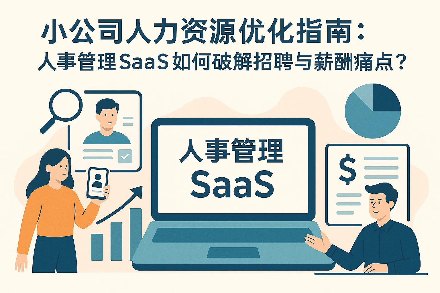 小公司人力资源优化指南：人事管理SaaS如何破解招聘与薪酬痛点？