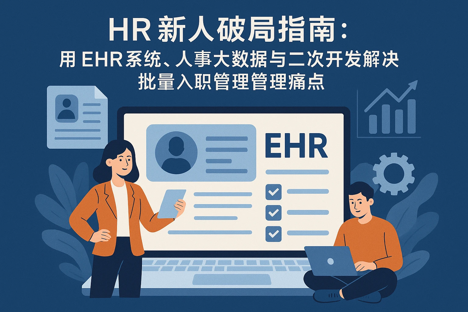 HR新人破局指南：用EHR系统、人事大数据与二次开发解决批量入职管理痛点