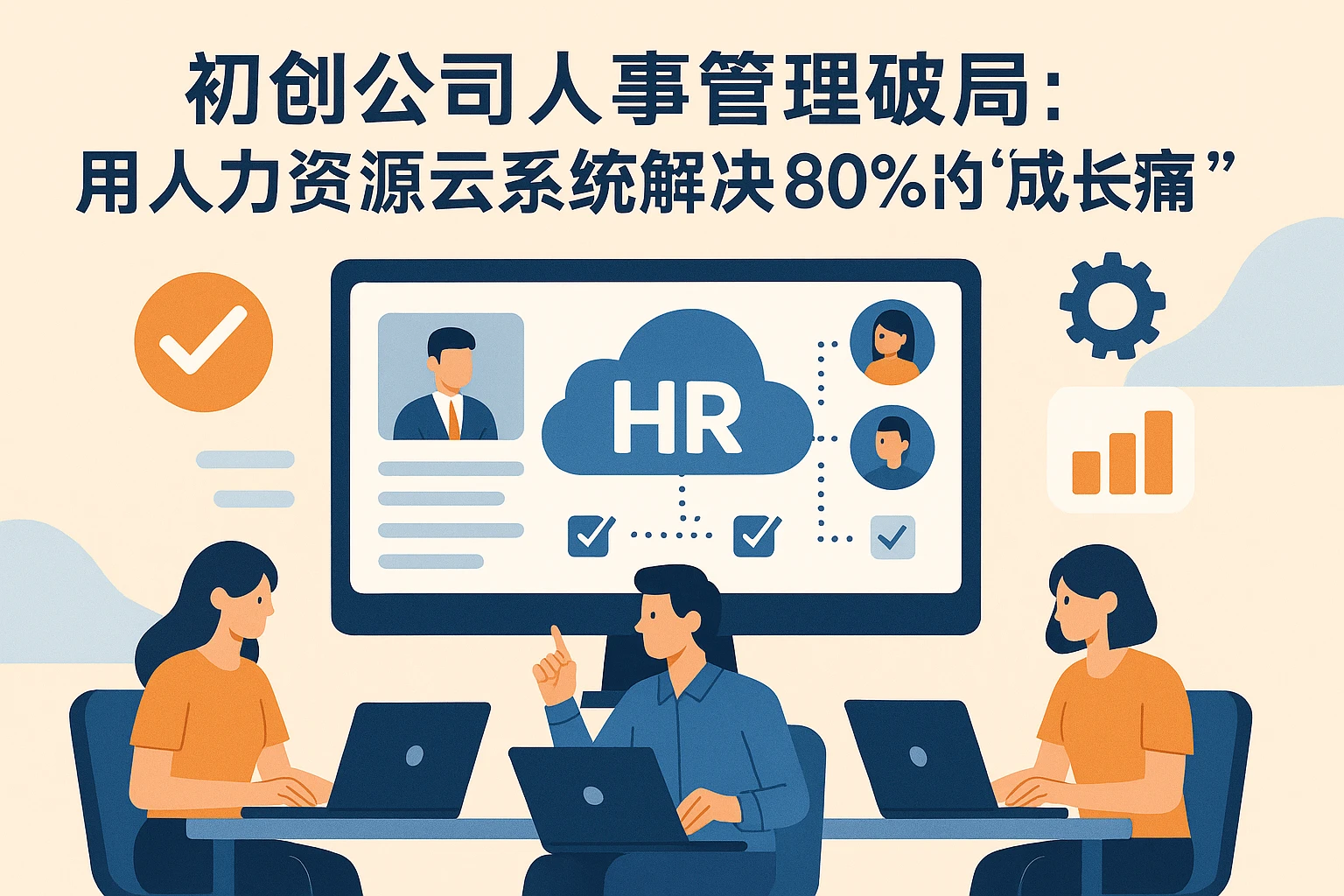 初创公司人事管理破局：用人力资源云系统解决80%的“成长痛”