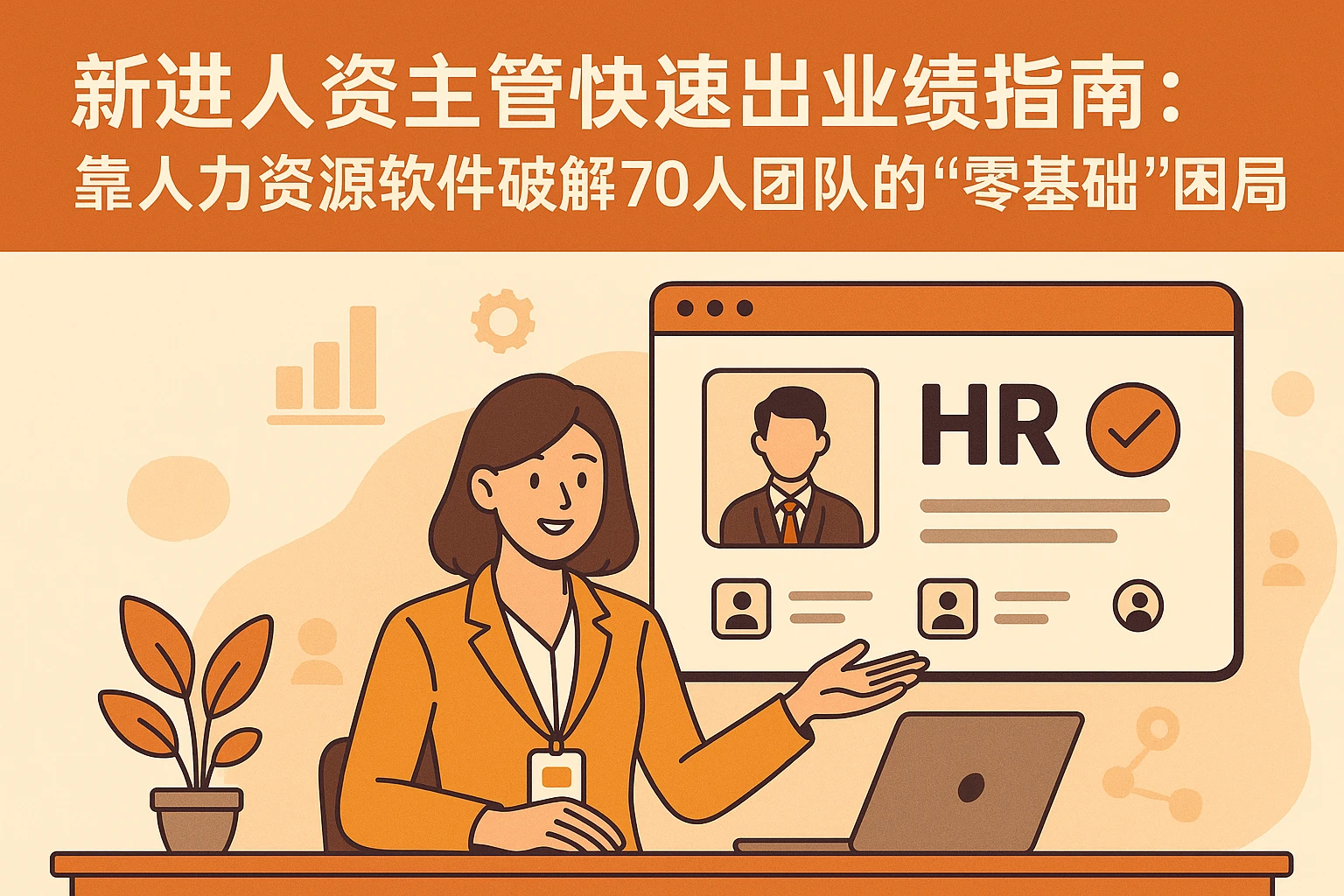 新进人资主管快速出业绩指南:靠人力资源软件破解70人团队的“零基础”困局