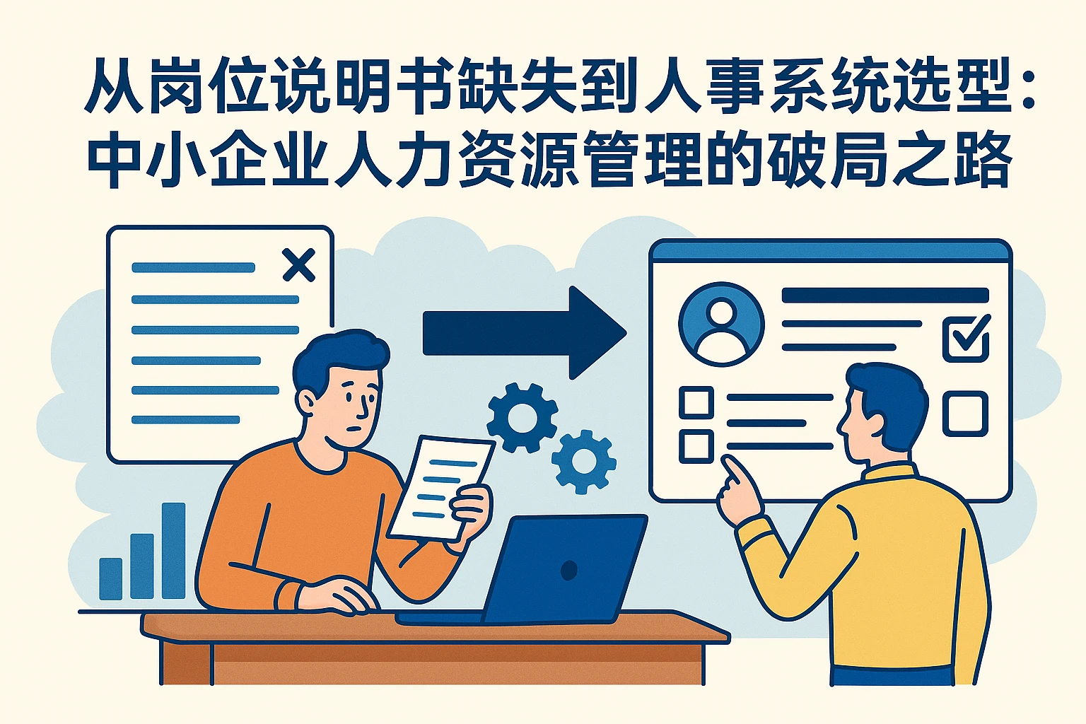 从岗位说明书缺失到人事系统选型：中小企业人力资源管理的破局之路