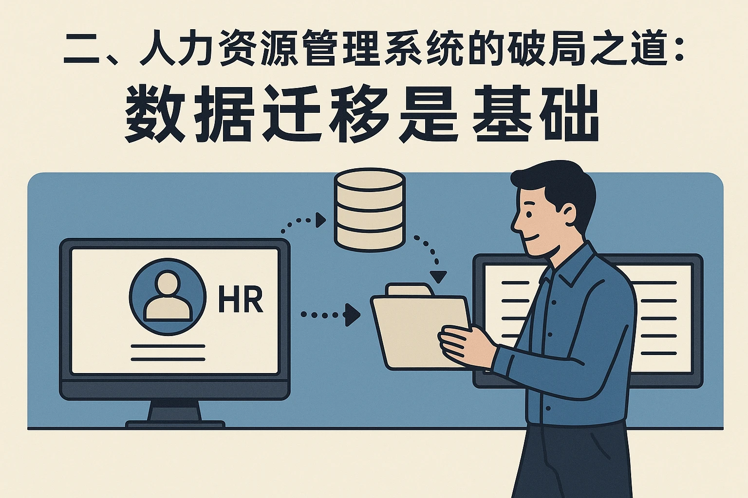 二、人力资源管理系统的破局之道：数据迁移是基础