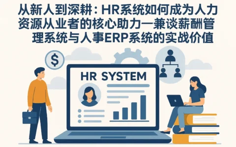 从新人到深耕：HR系统如何成为人力资源从业者的核心助力——兼谈薪酬管理系统与人事ERP系统的实战价值
