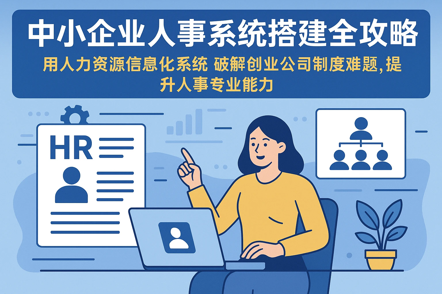 中小企业人事系统搭建全攻略：用人力资源信息化系统破解创业公司制度难题，提升人事专业能力