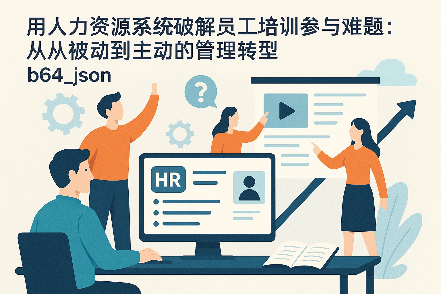 用人力资源系统破解员工培训参与难题：从被动到主动的管理转型