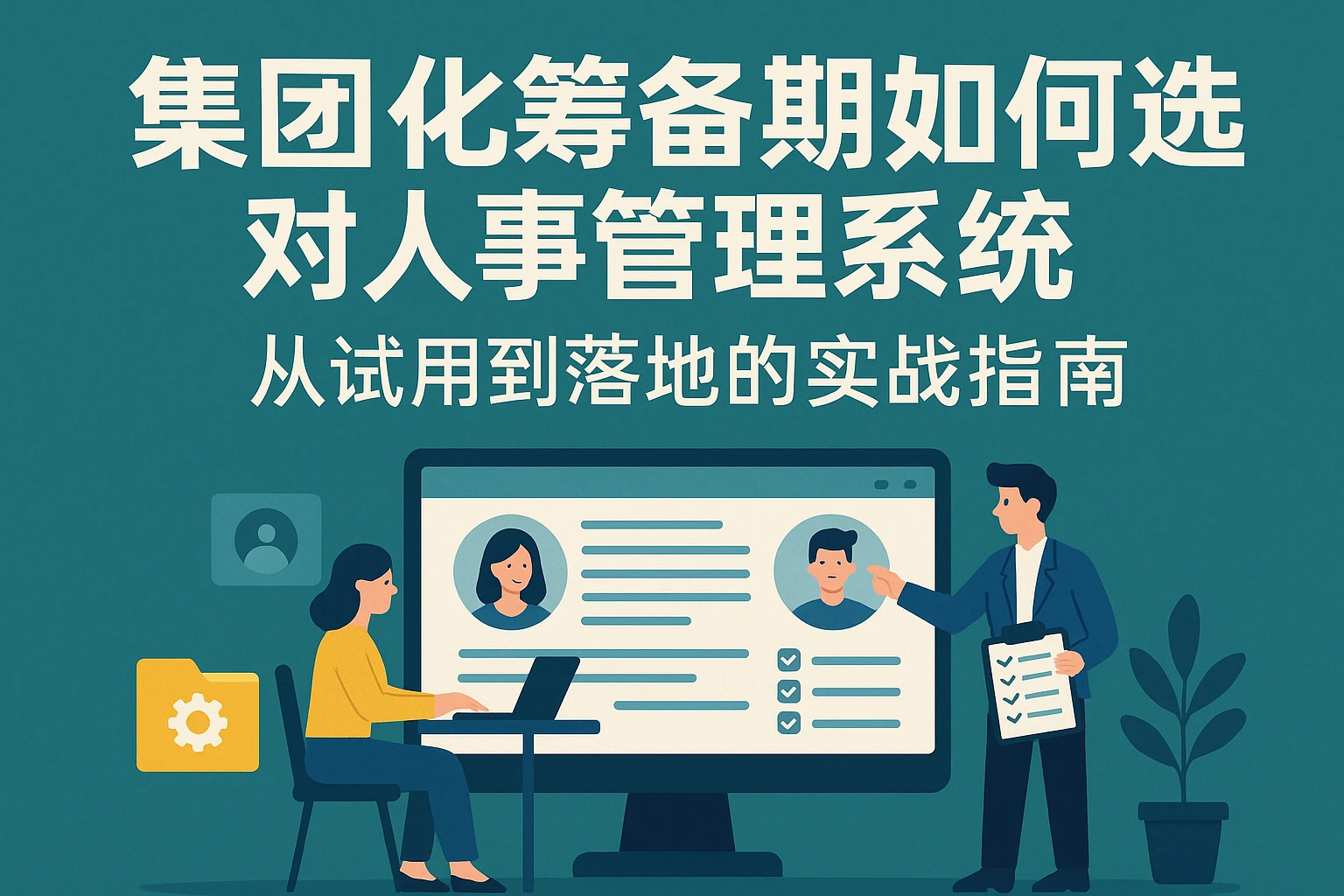 集团化筹备期如何选对人事管理系统？从试用到落地的实战指南
