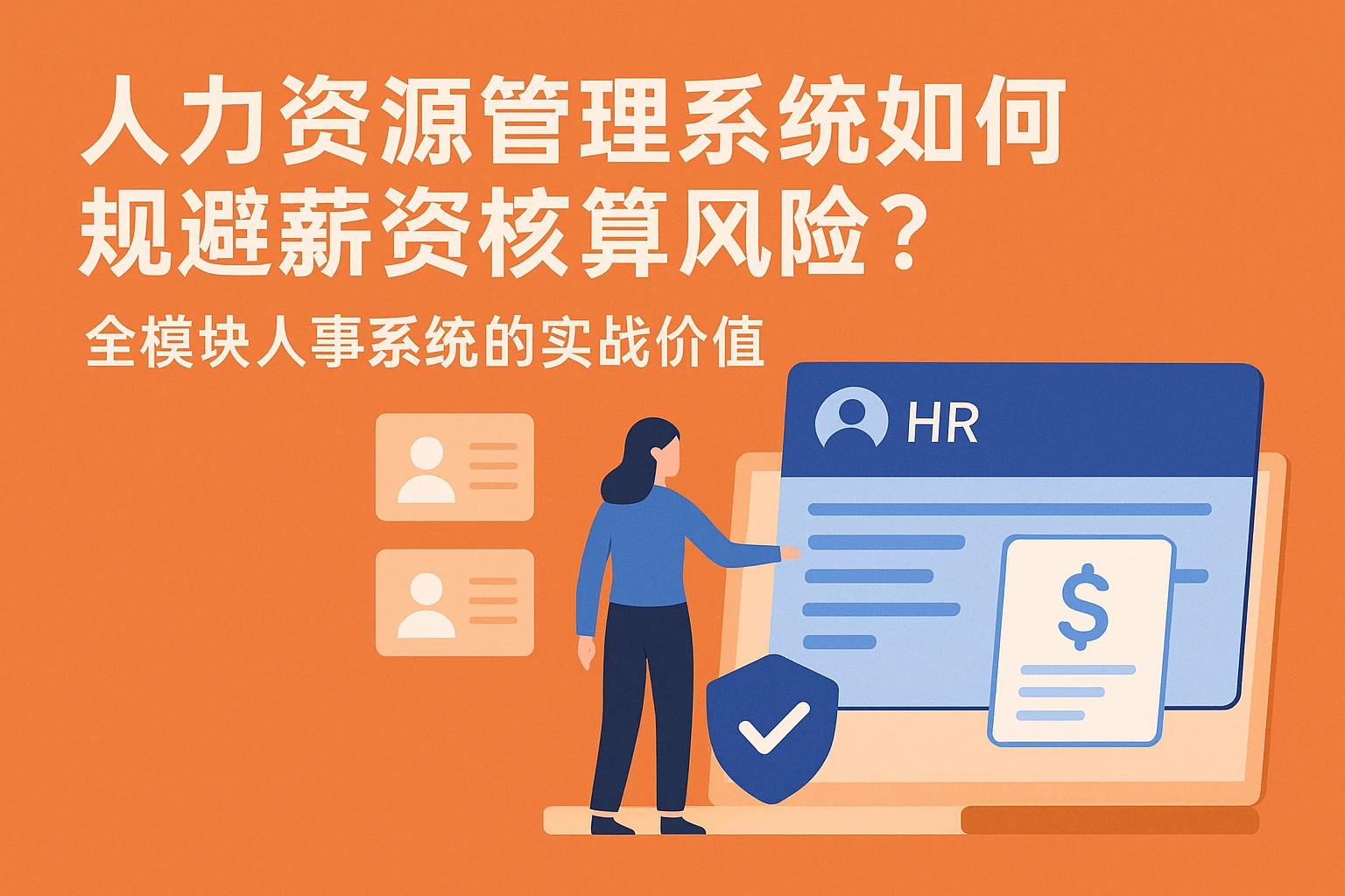 人力资源管理系统如何规避薪资核算风险？全模块人事系统的实战价值