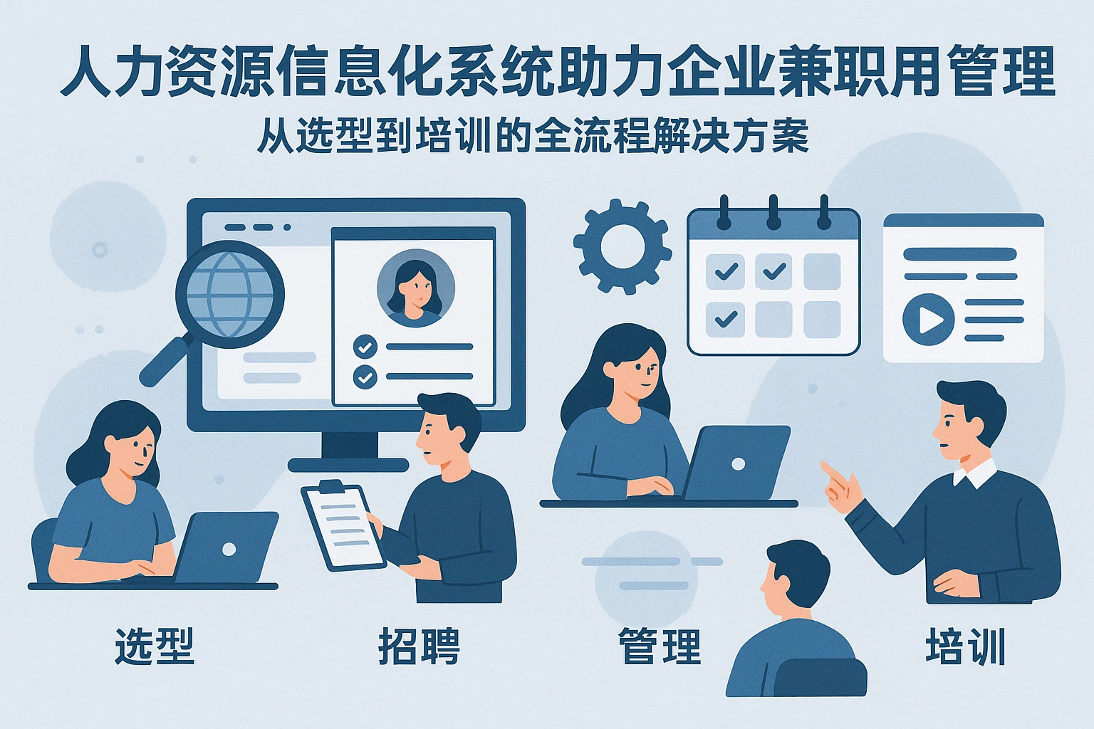 人力资源信息化系统助力企业兼职用工管理：从选型到培训的全流程解决方案