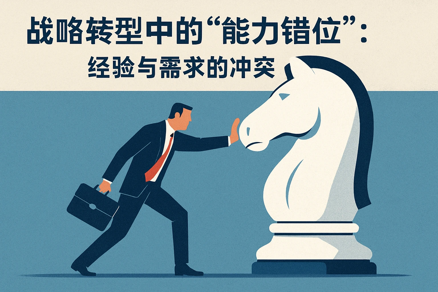 2. 战略转型中的“能力错位”：经验与需求的冲突