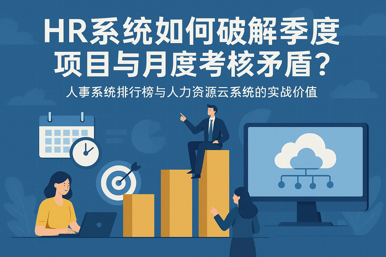 HR系统如何破解季度项目与月度考核矛盾？人事系统排行榜与人力资源云系统的实战价值