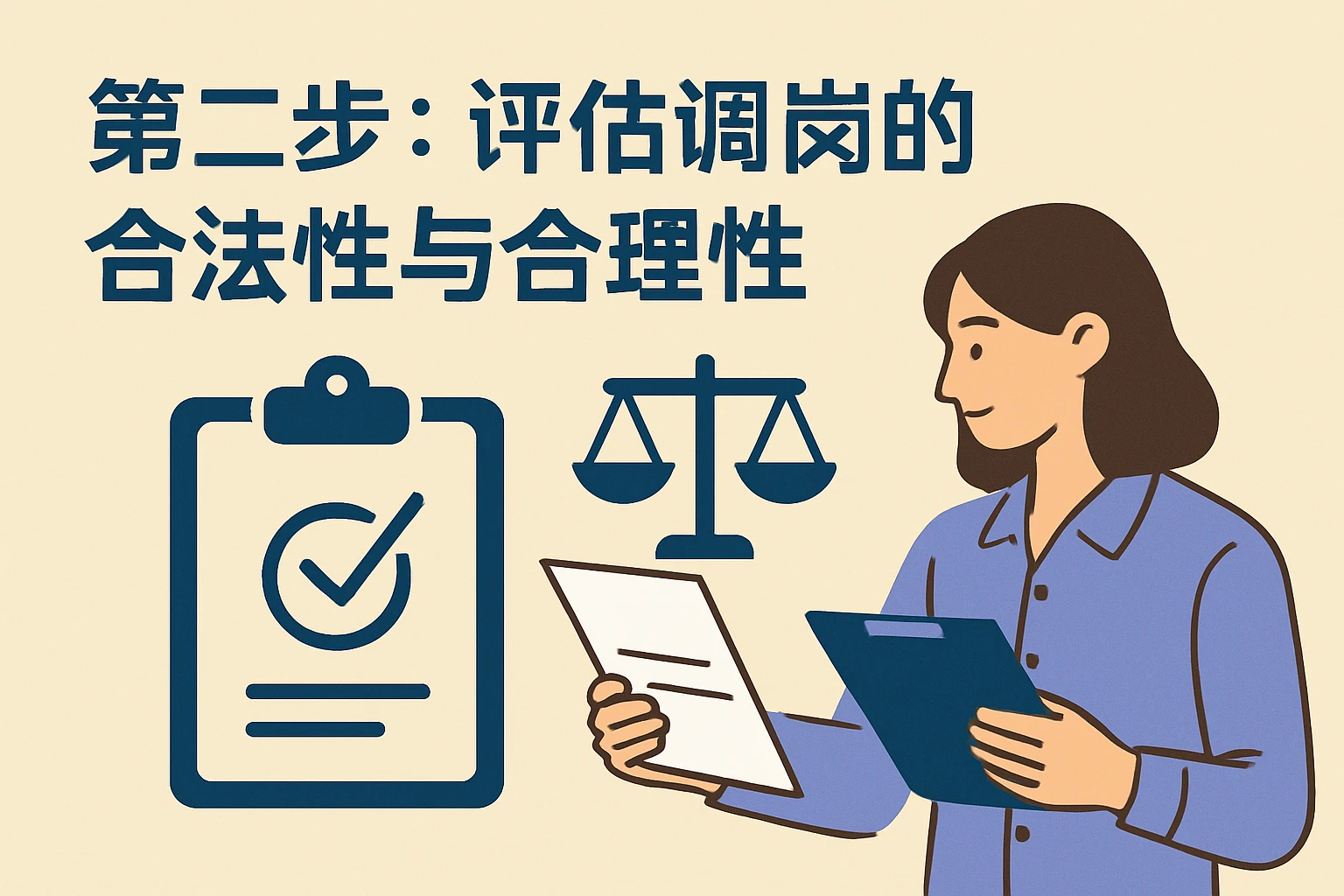 第二步：评估调岗的合法性与合理性