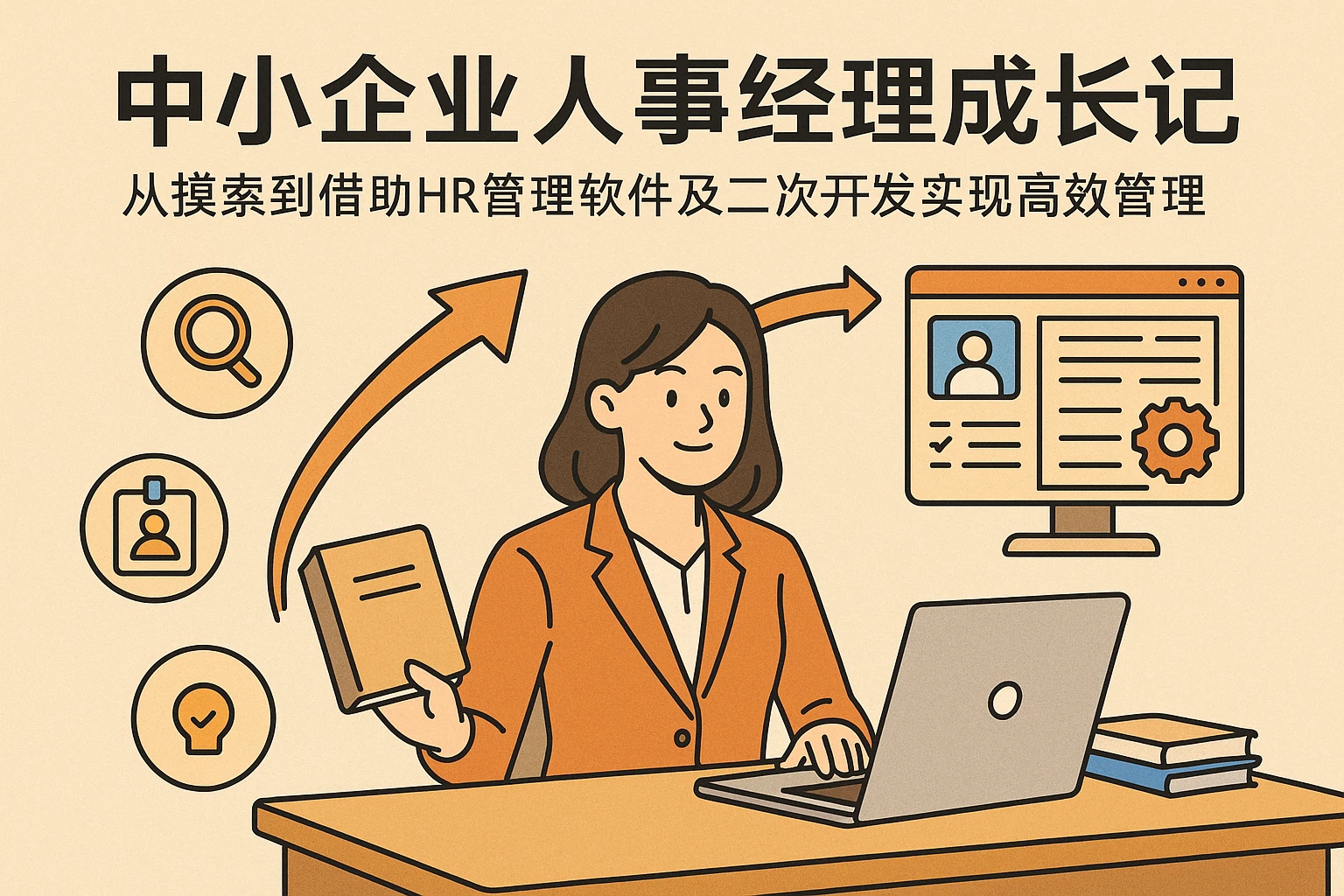 中小企业人事经理成长记：从摸索到借助HR管理软件及二次开发实现高效管理