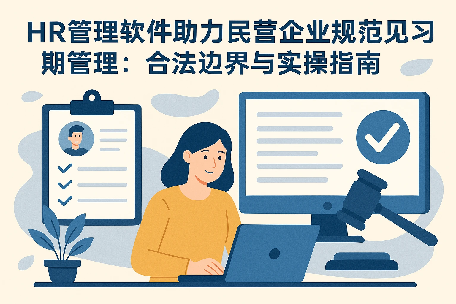 HR管理软件助力民营企业规范见习期管理：合法边界与实操指南