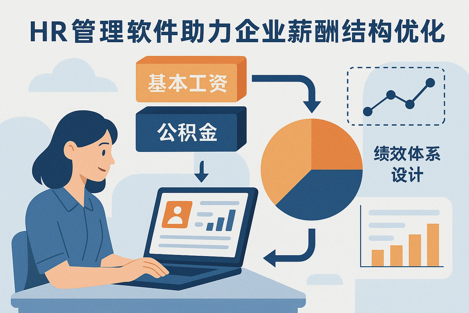 HR管理软件助力企业薪酬结构优化：从基本工资与公积金分配到绩效体系设计