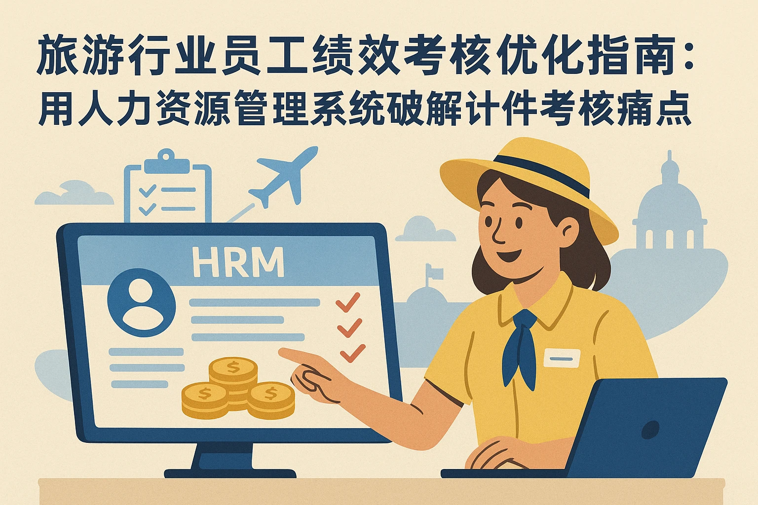 旅游行业员工绩效考核优化指南：用人力资源管理系统破解计件考核痛点