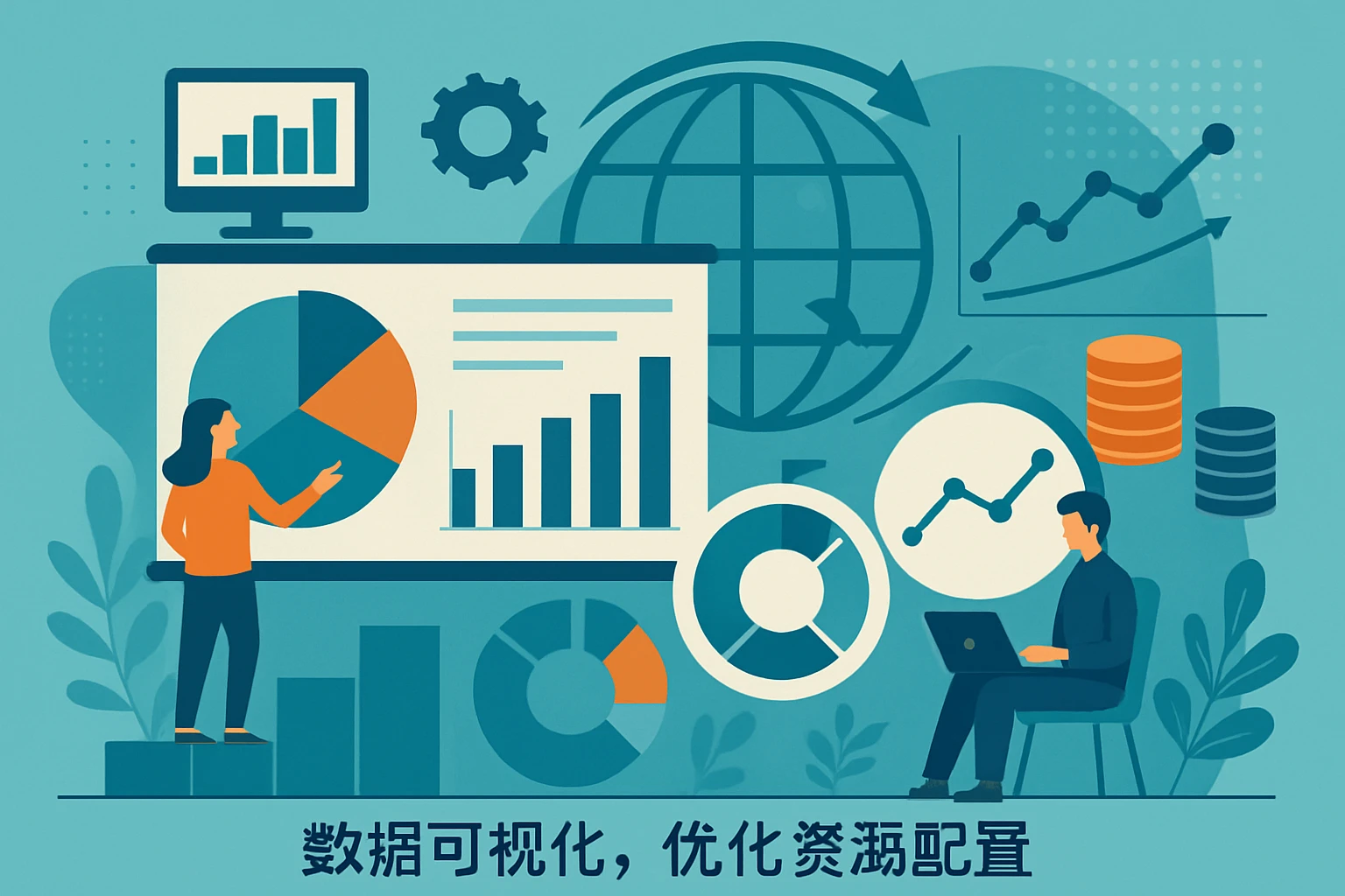 2. 数据可视化，优化资源配置