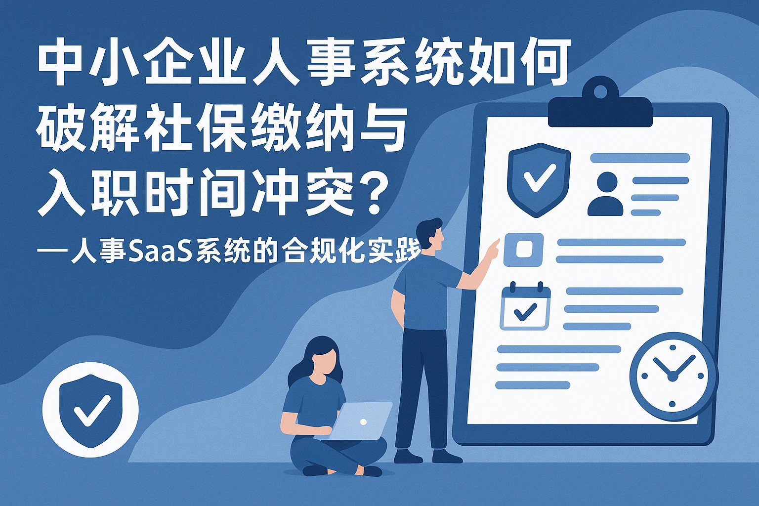 中小企业人事系统如何破解社保缴纳与入职时间冲突？——人事SaaS系统的合规化实践