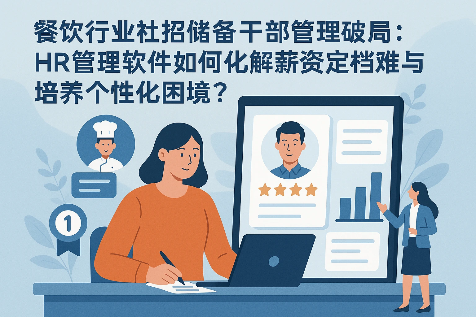 餐饮行业社招储备干部管理破局：HR管理软件如何化解薪资定档难与培养个性化困境？