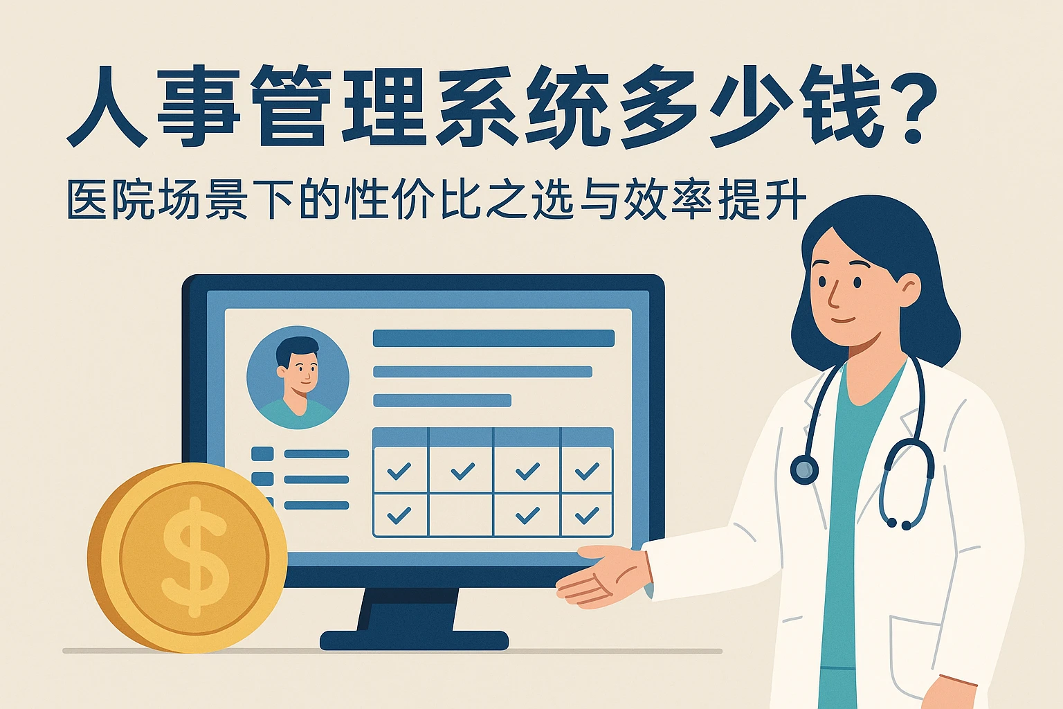 人事管理系统多少钱？医院场景下的性价比之选与效率提升