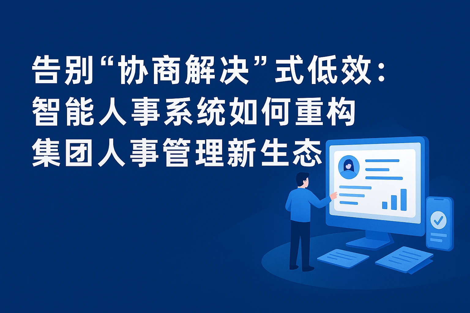 告别“协商解决”式低效：智能人事系统如何重构集团人事管理新生态