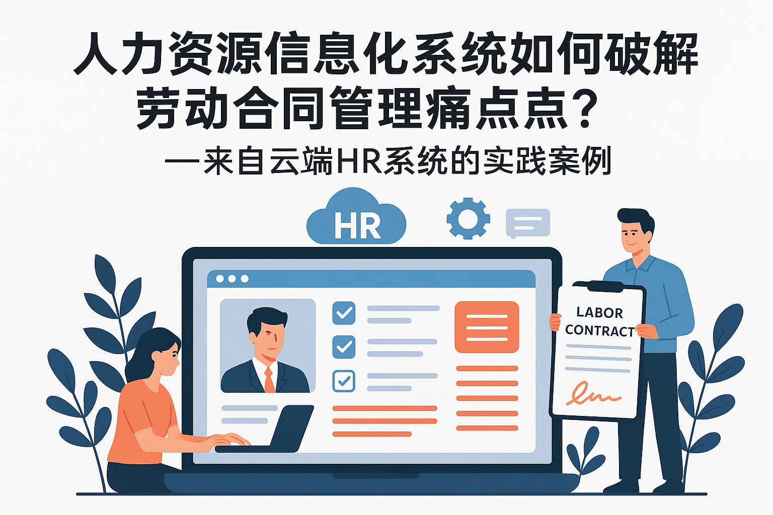 人力资源信息化系统如何破解劳动合同管理痛点？——来自云端HR系统的实践案例
