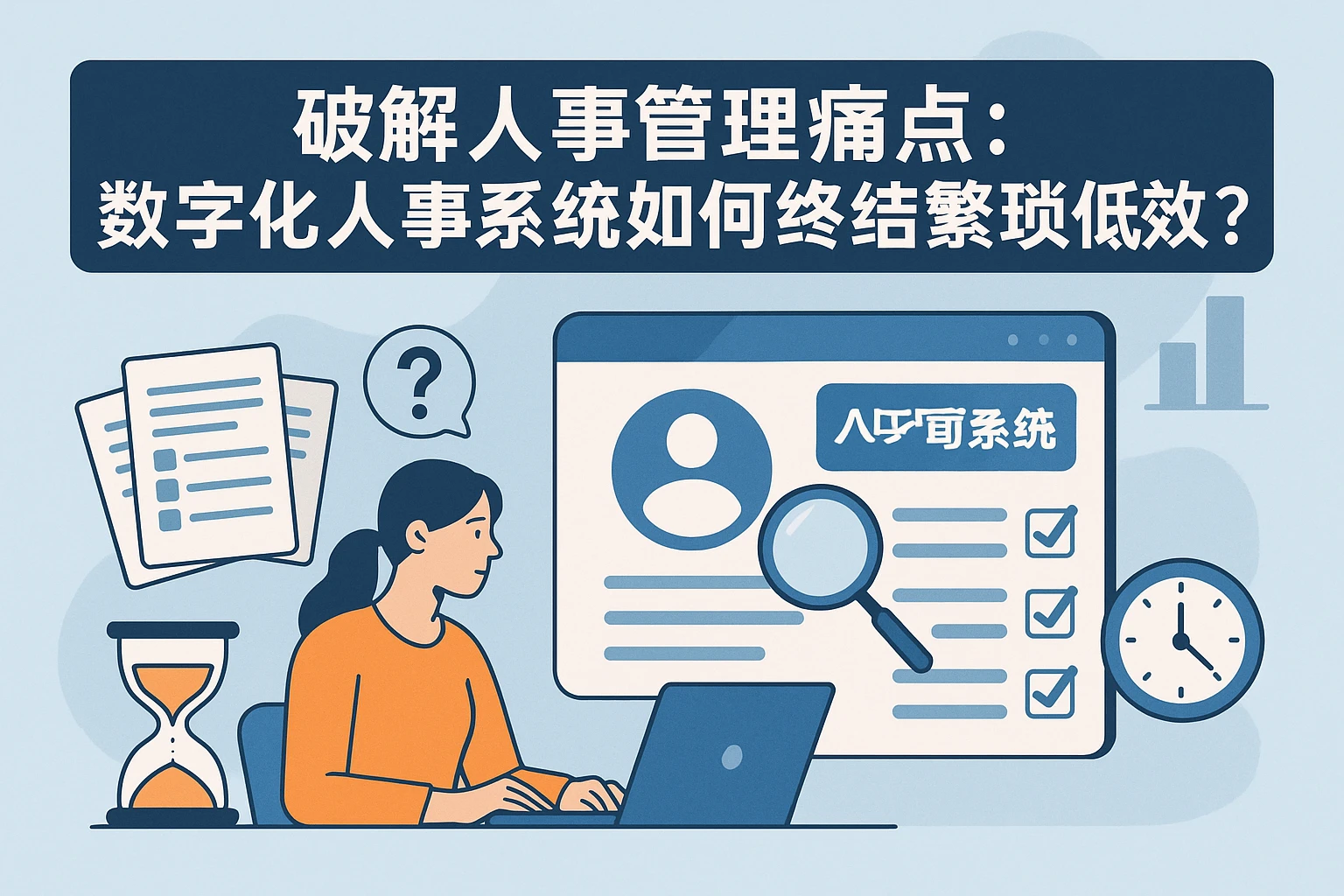 破解人事管理痛点：数字化人事系统如何终结繁琐低效？