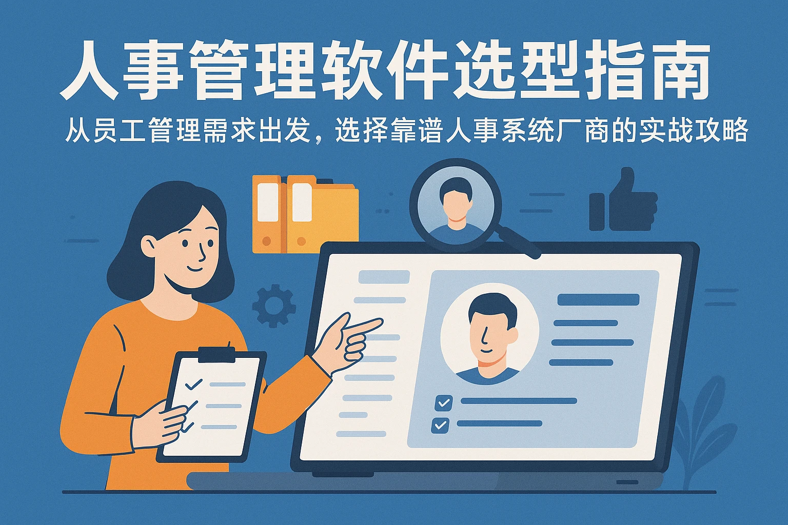 人事管理软件选型指南：从员工管理需求出发，选择靠谱人事系统厂商的实战攻略