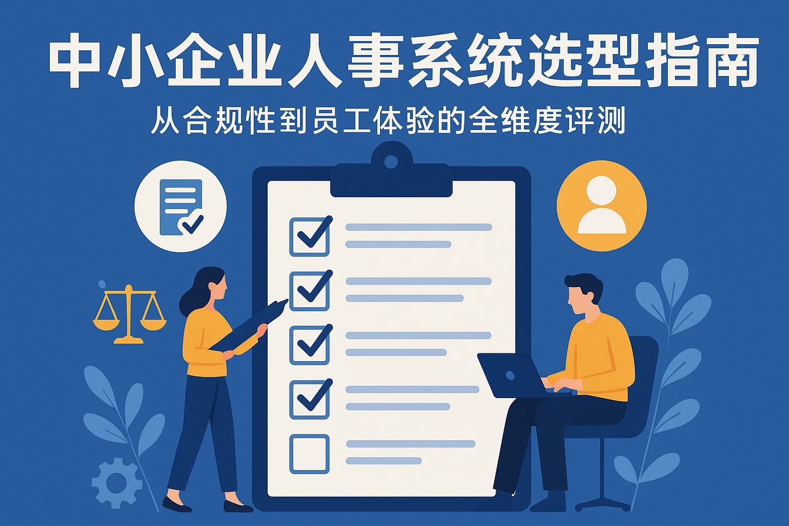 中小企业人事系统选型指南：从合规性到员工体验的全维度评测