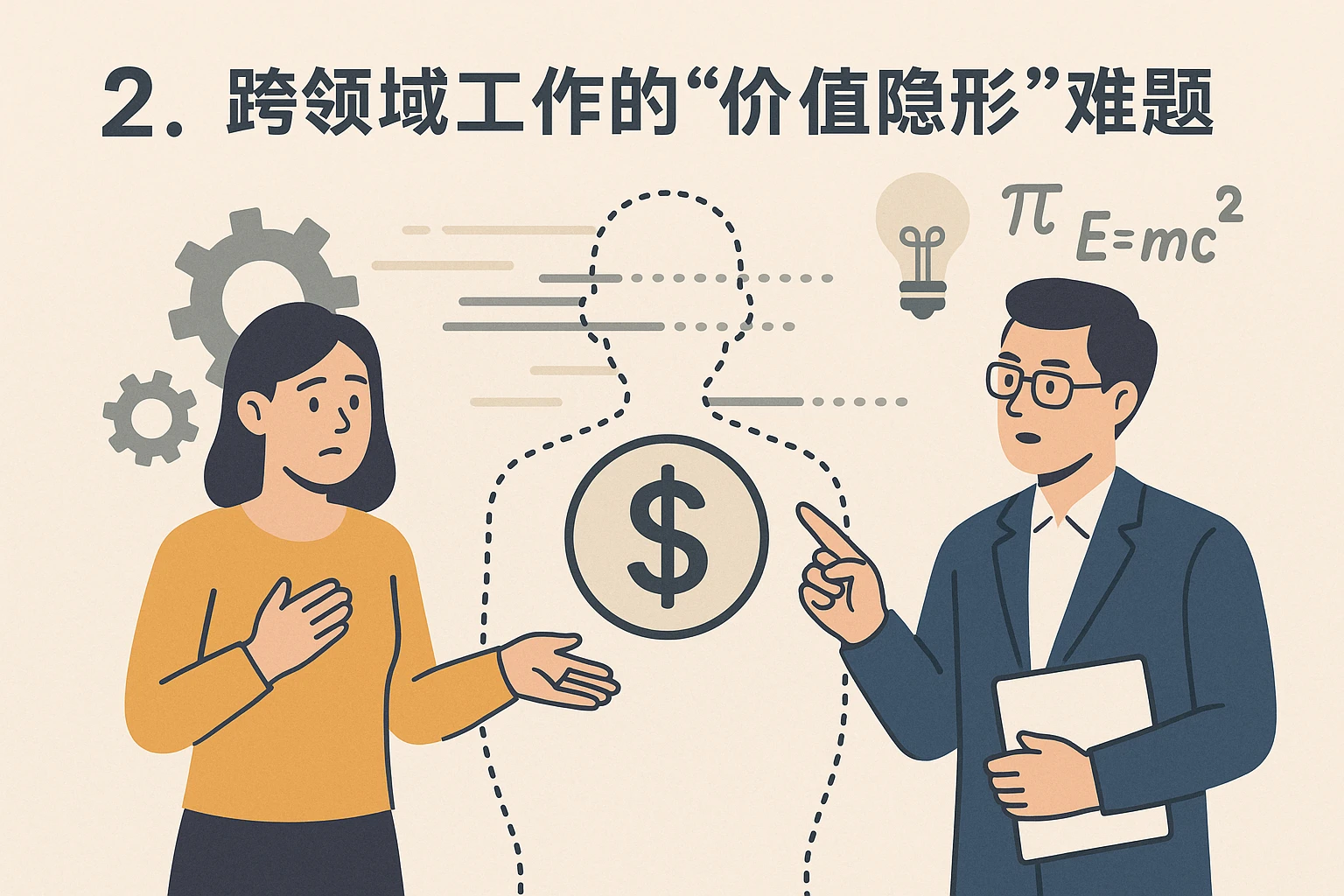2. 跨领域工作的“价值隐形”难题
