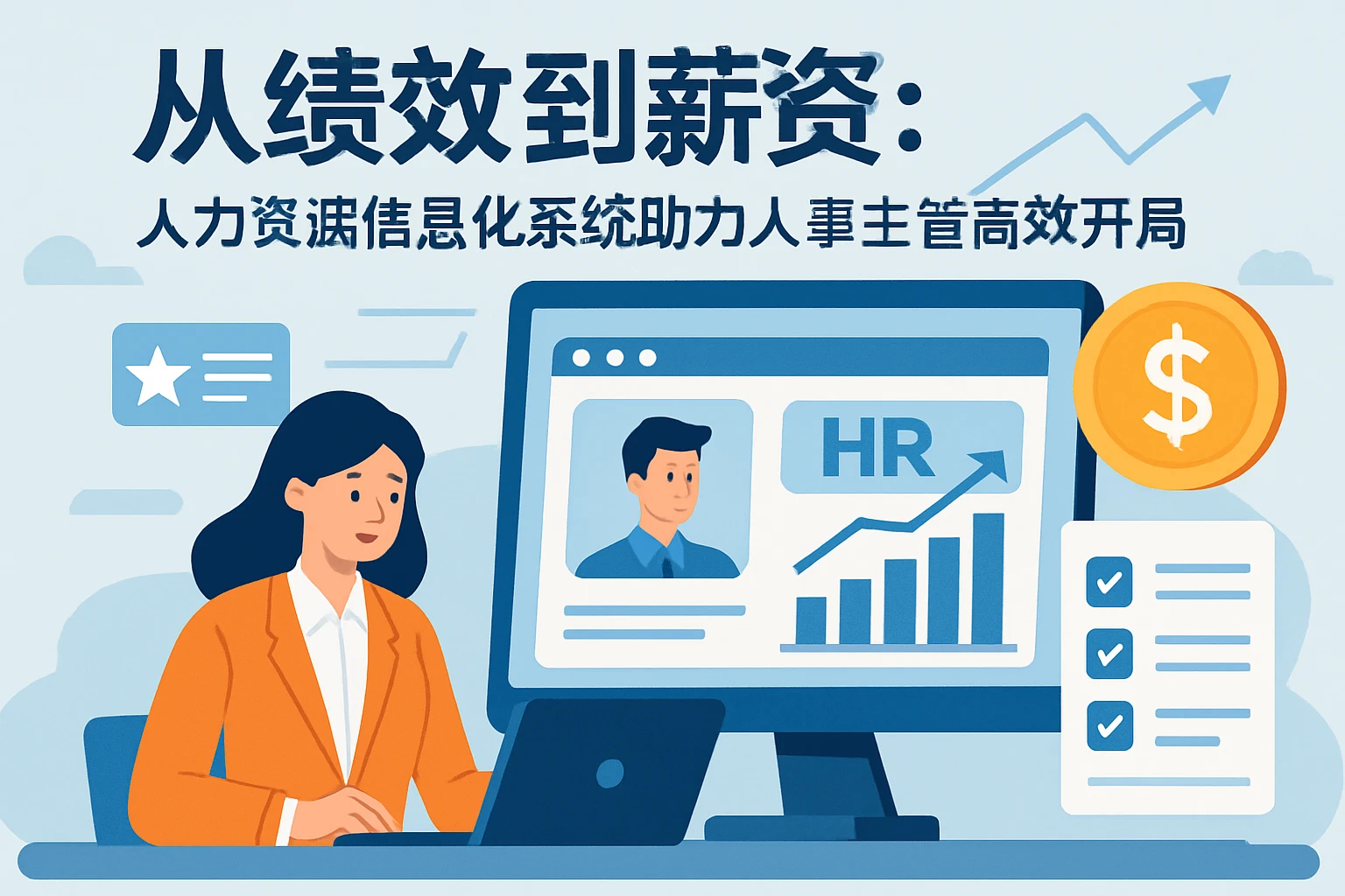 从绩效到薪资：人力资源信息化系统助力人事主管高效开局