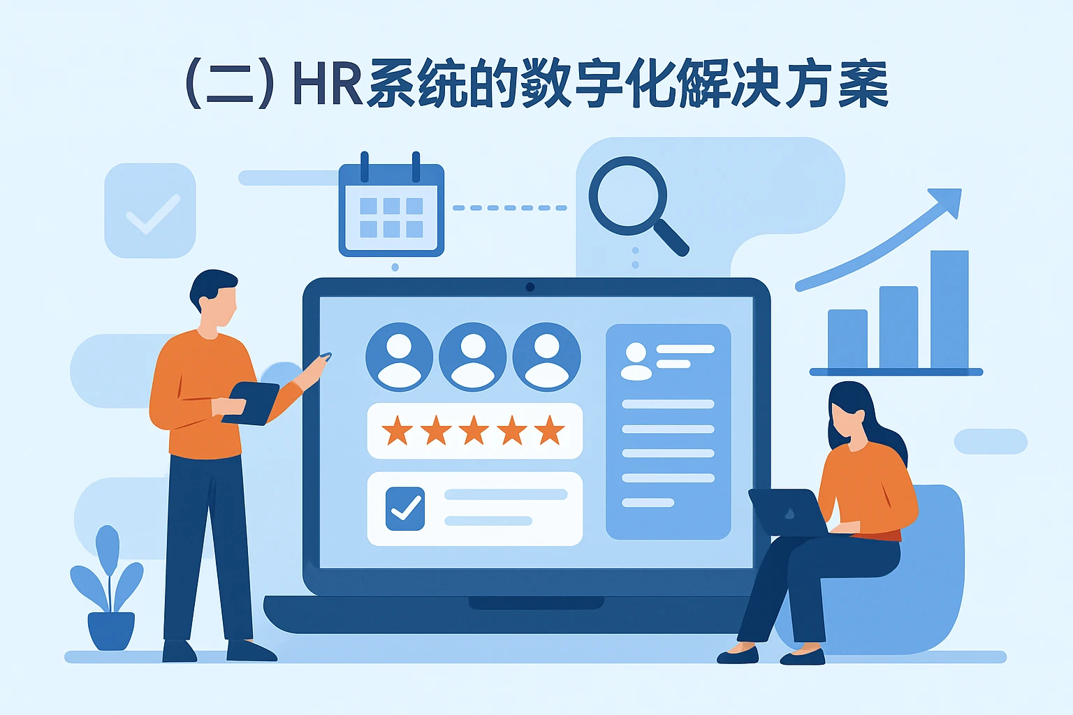（二）HR系统的数字化解决方案