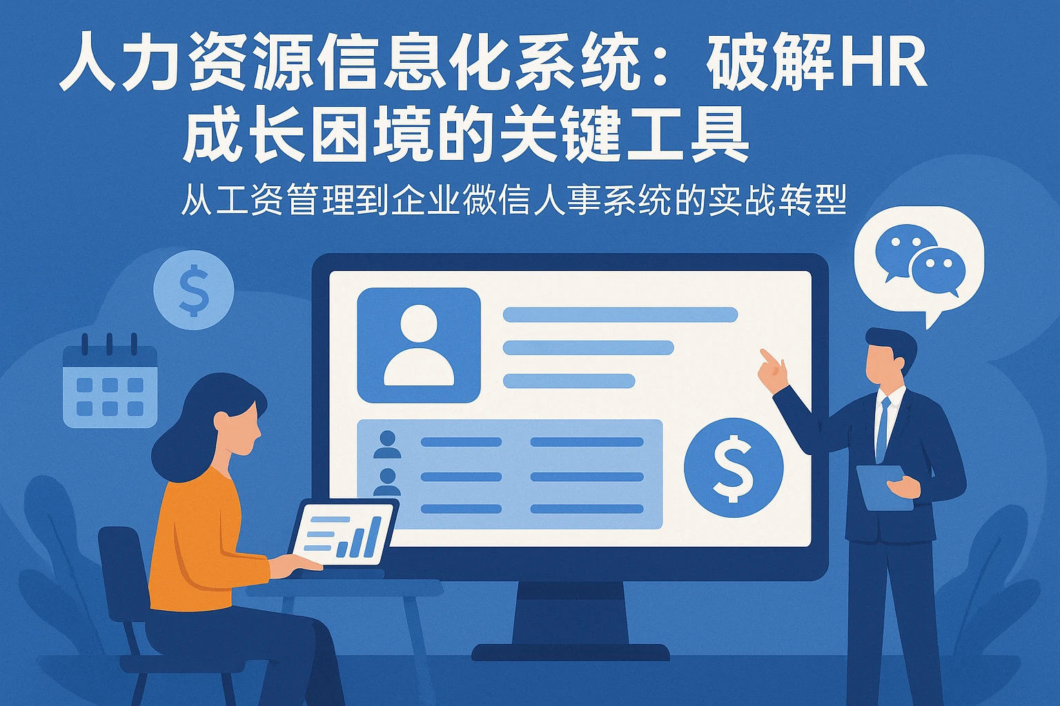 人力资源信息化系统：破解HR成长困境的关键工具——从工资管理到企业微信人事系统的实战转型
