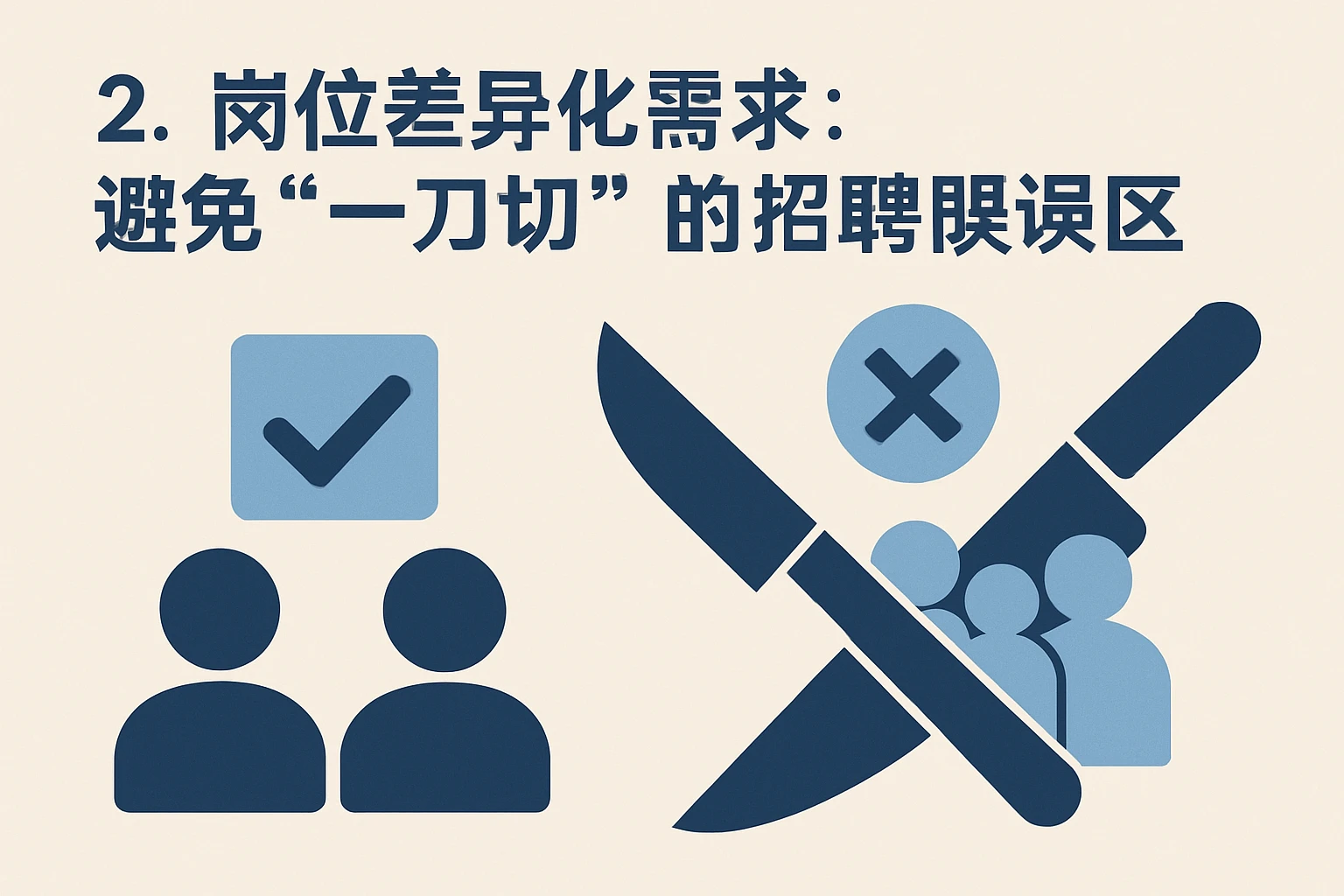 2. 岗位差异化需求：避免“一刀切”的招聘误区