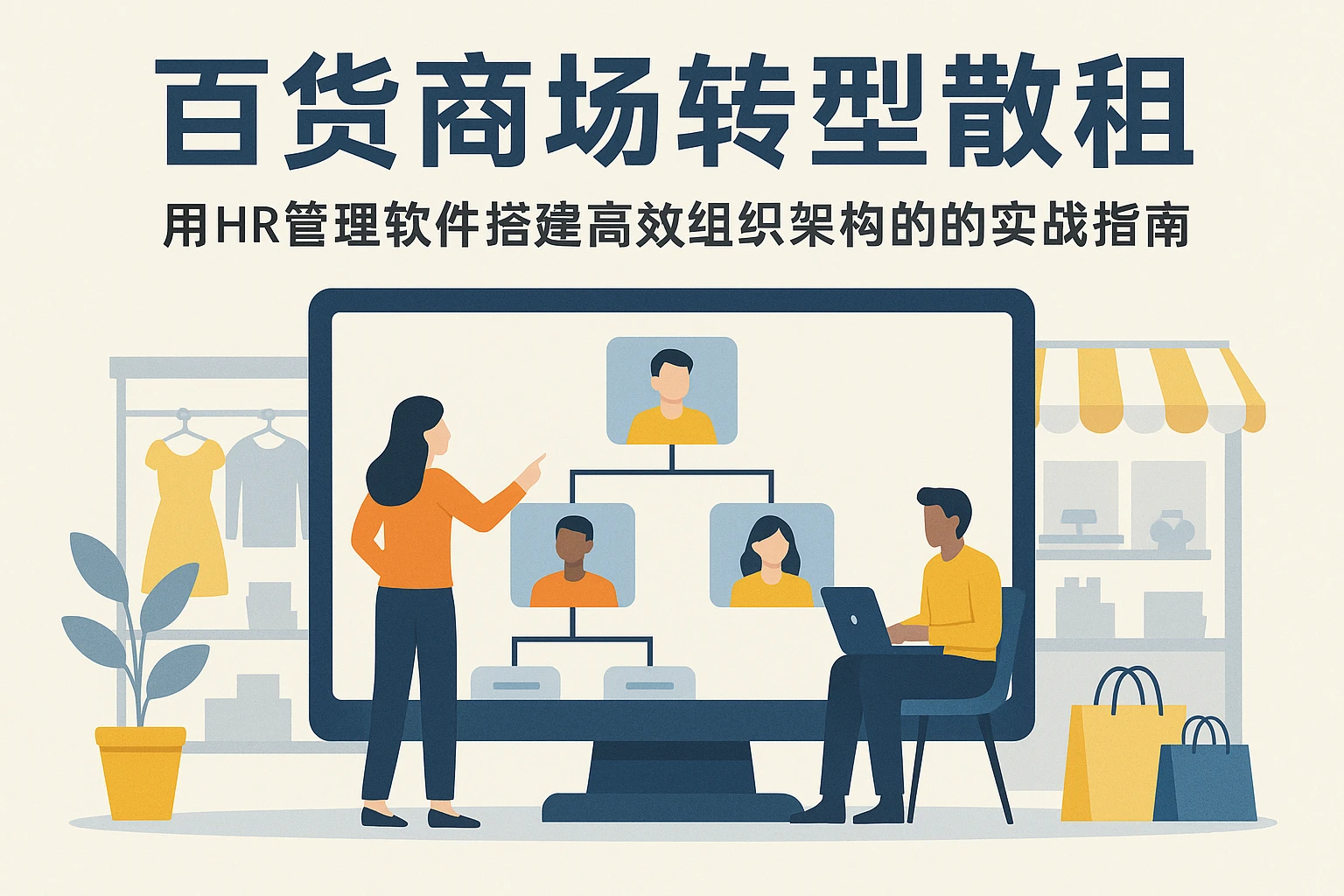 百货商场转型散租：用HR管理软件搭建高效组织架构的实战指南