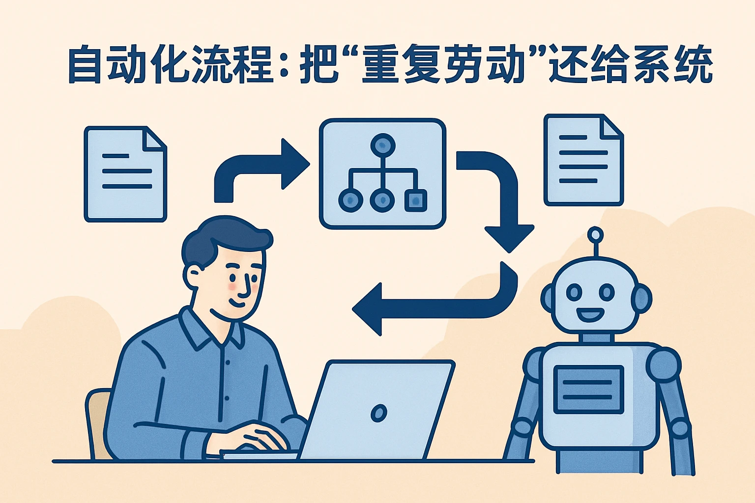 2. 自动化流程：把“重复劳动”还给系统