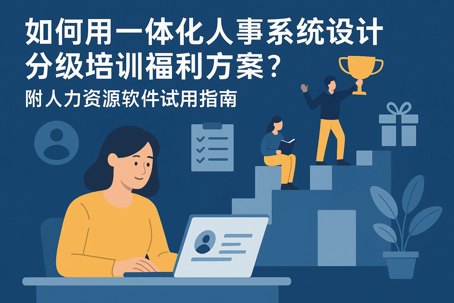 如何用一体化人事系统设计分级培训福利方案？附人力资源软件试用指南