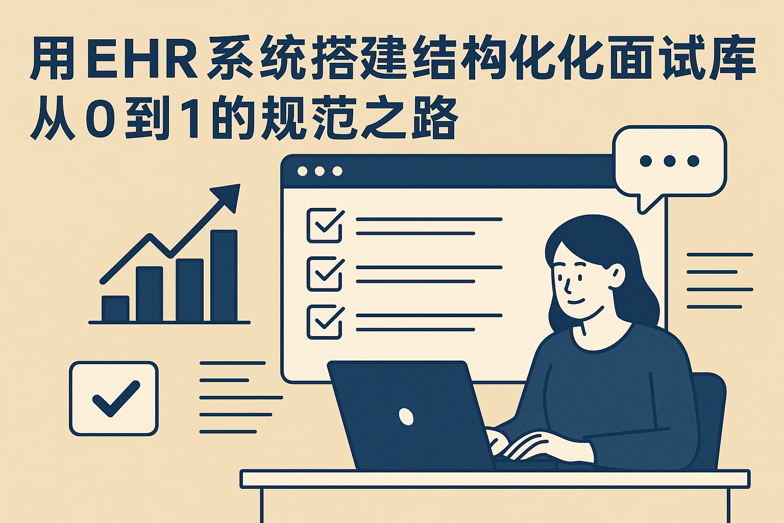 用EHR系统搭建结构化面试题库：从0到1的规范之路