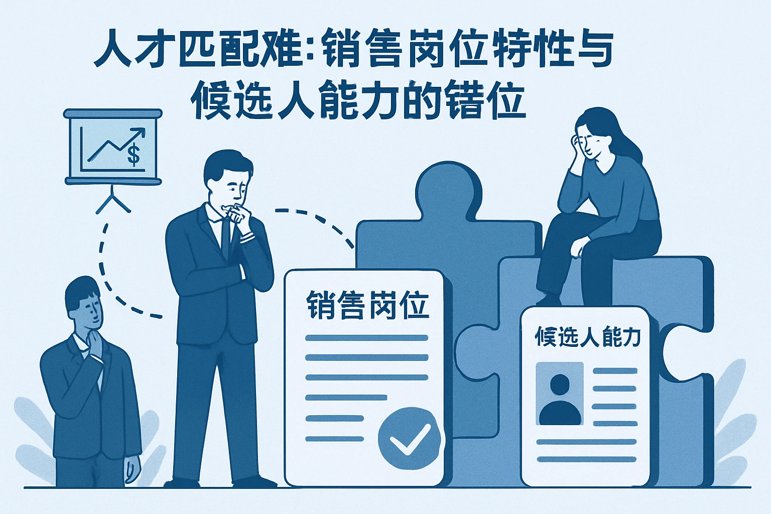 2. 人才匹配难：销售岗位特性与候选人能力的错位