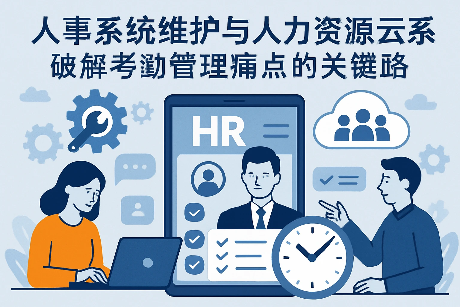 人事系统维护与人力资源云系统：破解考勤管理痛点的关键路径