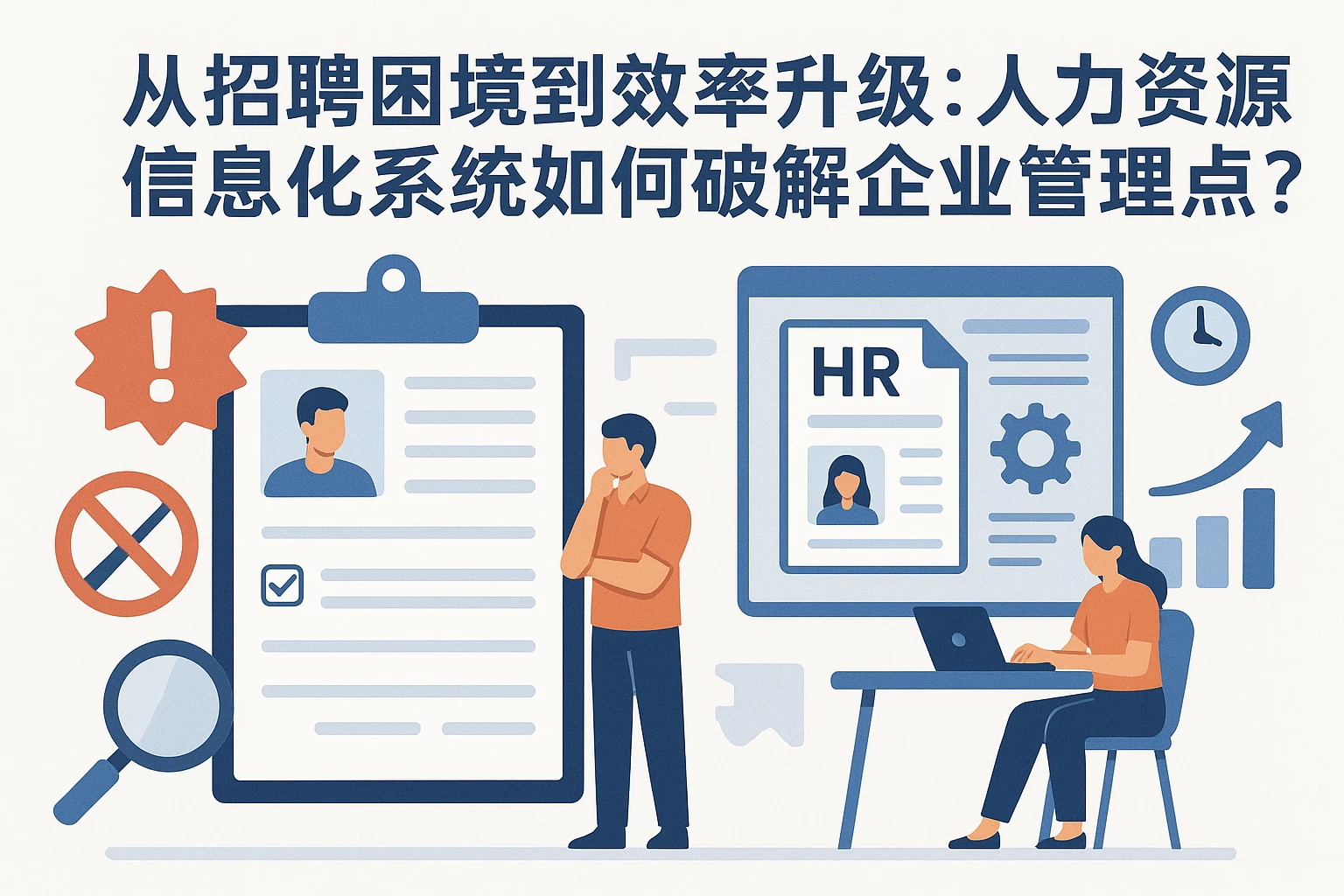 从招聘困境到效率升级：人力资源信息化系统如何破解企业管理痛点？