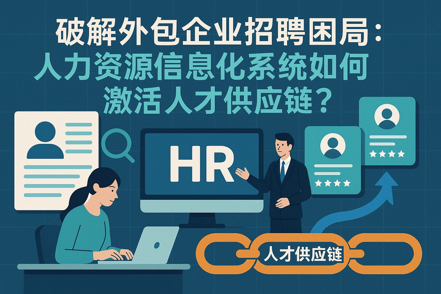 破解外包企业招聘困局：人力资源信息化系统如何激活人才供应链？