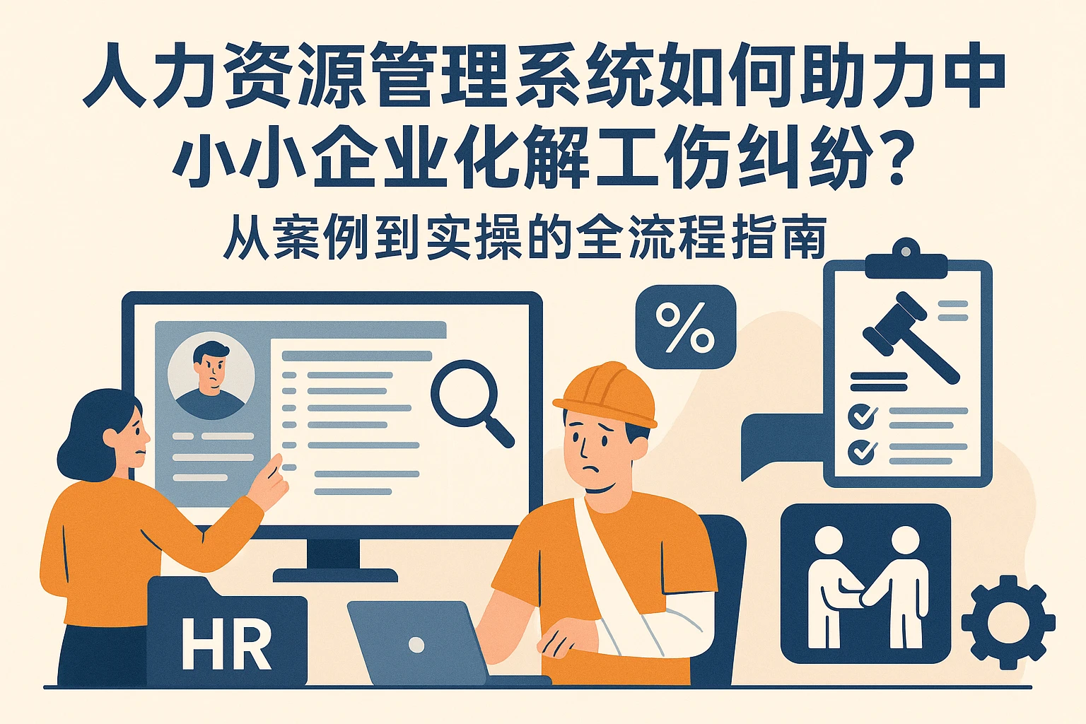 人力资源管理系统如何助力中小企业化解工伤纠纷？从案例到实操的全流程指南