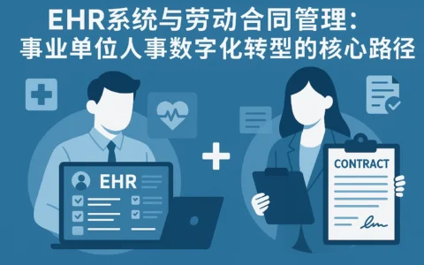 EHR系统与劳动合同管理：事业单位人事数字化转型的核心路径